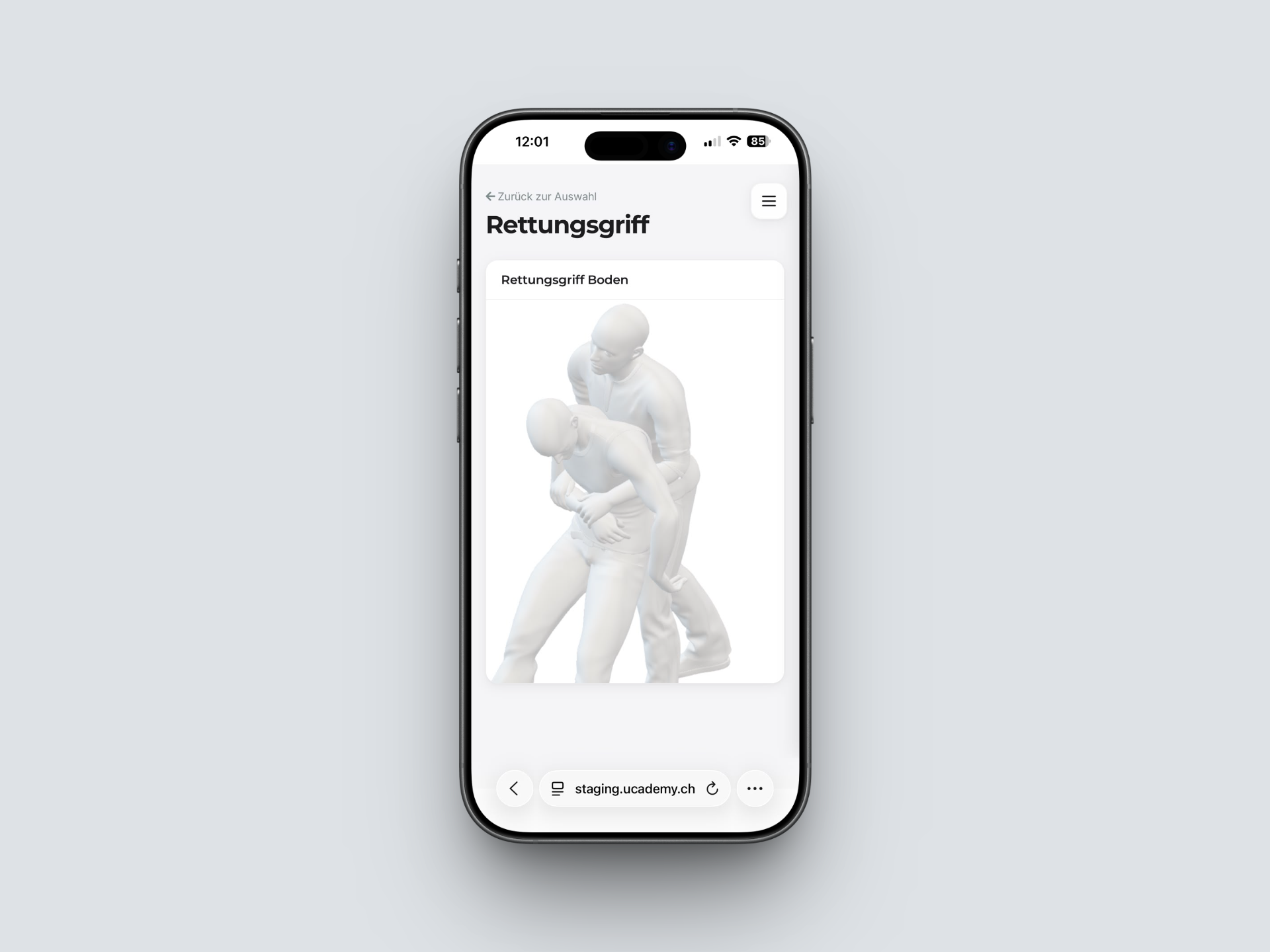 3D Rettungsgriff Modul
